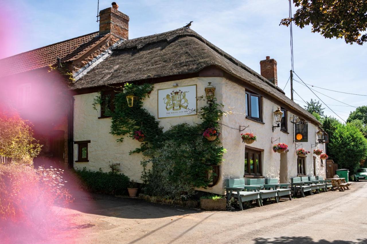 The Rising Sun Inn West Bagborough Kültér fotó